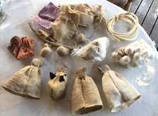 Shabby Bastelmaterial viele Teile zum Basteln Jute Eier Styropor Kugeln #1051D2