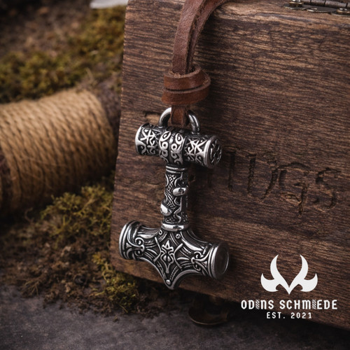 Mjölnir wikinger halskette - mjölnir,
