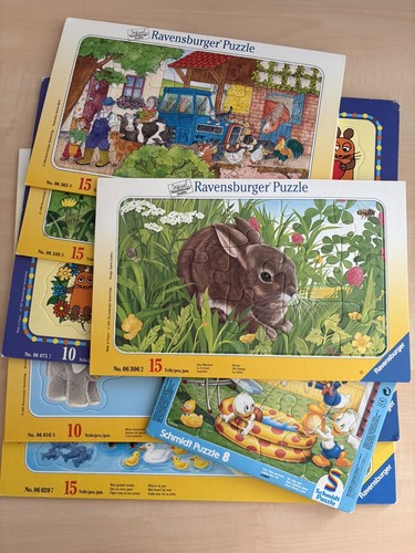Set aus rahmenpuzzles - set,
