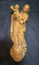 Madonna mit Kind - Holz hell