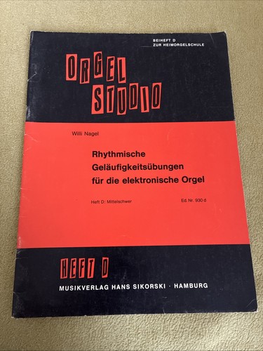 Orgel studio heft - studio, d