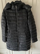 Daunenmantel von Bomboogie, Gr. 38, schwarz