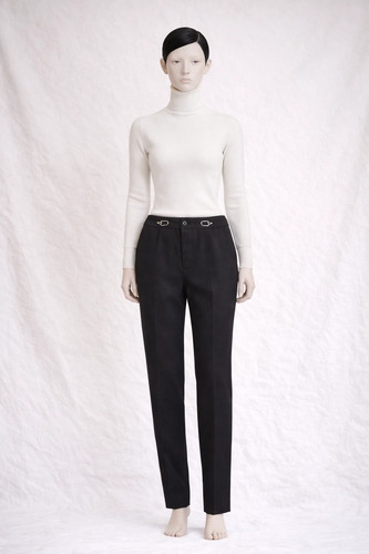 Hermès wollhose schwarz - hermès,