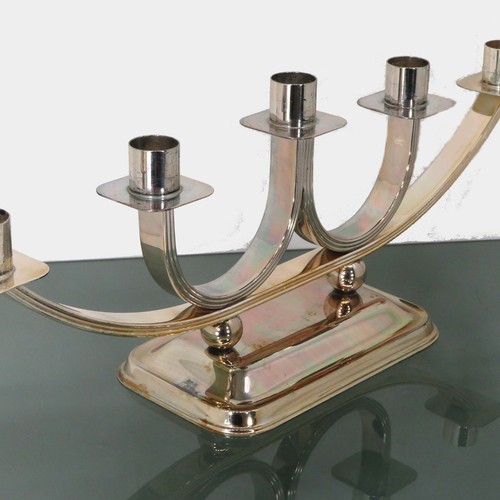 Art deco stil kerzenständer - art,