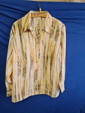 Flower Power Bluse 70er Jahre