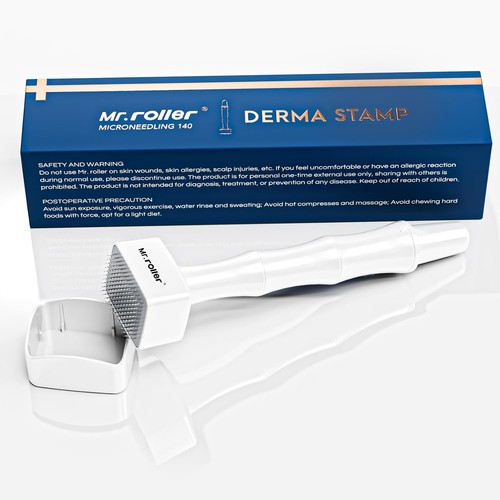 Roller derma stamp - mr.roller, 0-3mm