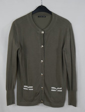 Damen RABE Strickjacke Khaki