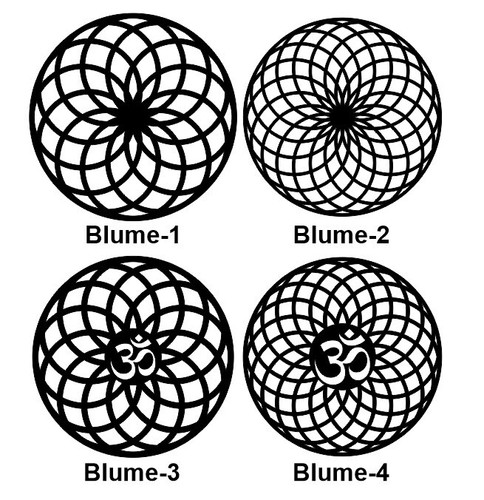 Torus blume des lebens - des,
