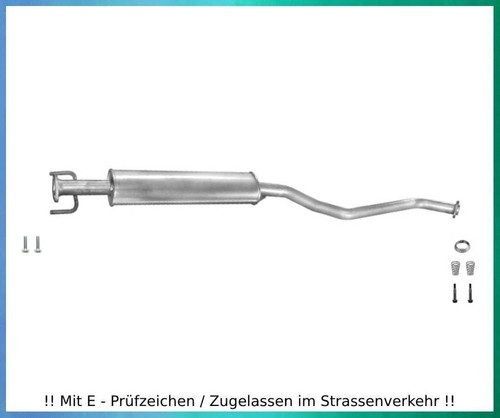Mittelschalldämpfer für opel - für,