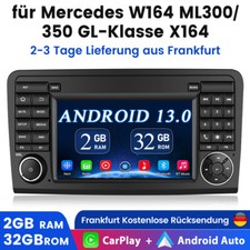 8 Kern Android 13 Navi Autoradio Navigation 32GB Mercedes ML/GL Klasse W164 X164