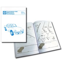 Original Ersatzteilkatalog für Triumph Spitfire 1500