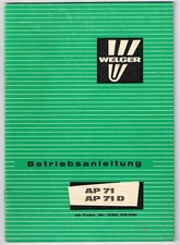 Welger Operating Instructions
