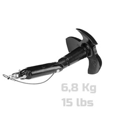 ANKER 6,8 kg anchor 15 lbs BOOT bis 5,5m unverlierbar boat STRONGER no minn kota