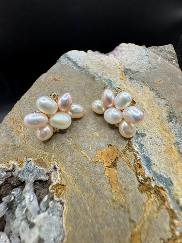 Ohrringe 585 gold handarbeit - 585,