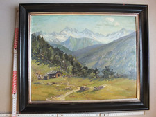 Alter schwarzer Bilderrahen -