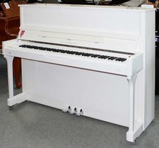 Klavier Seiler 118 Traditio, weiss poliert, Nr. 178489, 5 Jahre Garantie