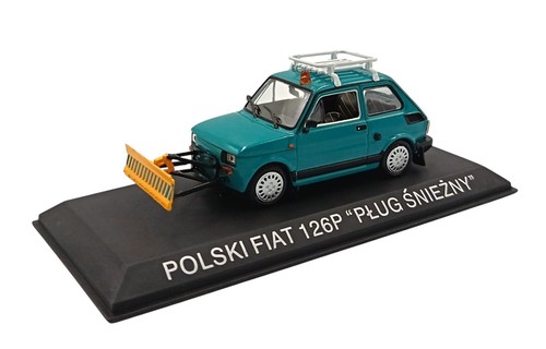 Polski fiat 126p schneepflug - polski,