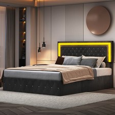 Polsterbett 140x200 LED