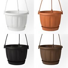 Blumenampel Pflanzenampel Untersetzer Hängetopf Blumentopf Pflanzkübel 4 Farben