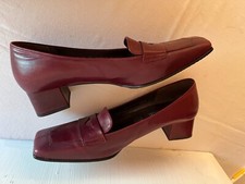 GABOR fashion * 7 * 40,5 * College-Schuhe * weinrot * Leder * NEU *