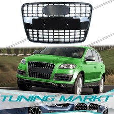 Schwarz Glanz Wabengrill