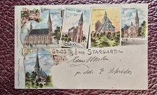 LITHO AK Stargard Pommern