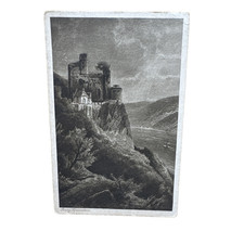 Postkarte AK Burg Rheinstein