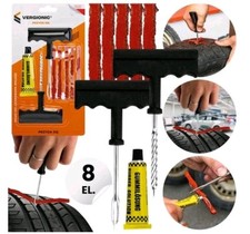 Reifen Reparatur Set 8 tlg. Flicken Satz Auto Reifen Pannenset Roller Motorrad