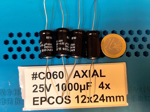 Epcos low esr - esr, 25v