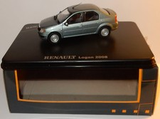 NEU ELIGOR NEW RENAULT LOGAN LIMOUSINE 2008 BLAU ELEKTRISCH 1/43 BOX #7711425984