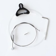 Elvedes Cable Hanger mit Querzug |  für Canti-/ Mittelzugbremse | schwarz