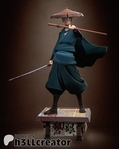Mizu blue eye samurai fan - mizu,