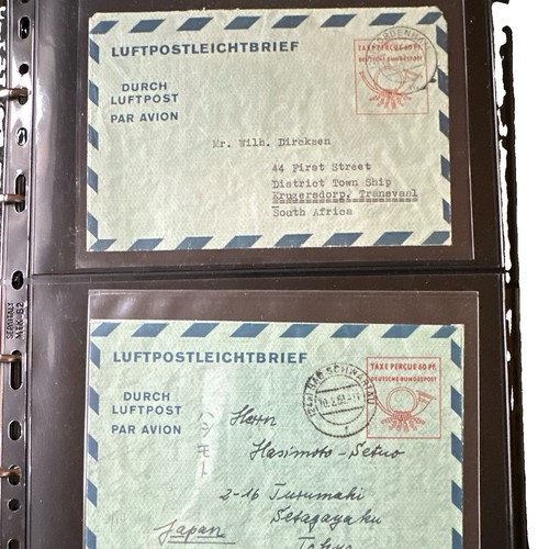 Luftpost ballonpost belege - luftpost, &