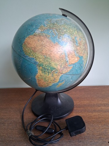 Illuminated world scanglobe - world,