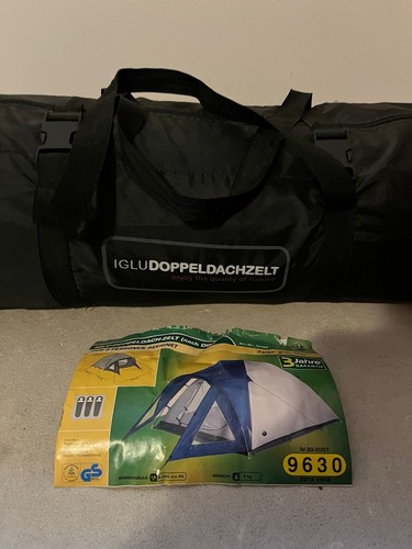 Iglu doppeldachzelt personen - 3,