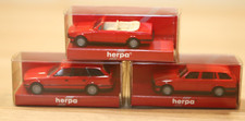 3x Herpa, BMW 3er E30 Cabrio
