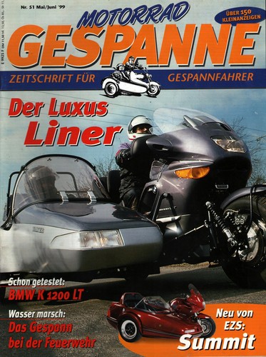 Zeitschrift motorrad gespanne - zeitschrift, motorrad-gespanne