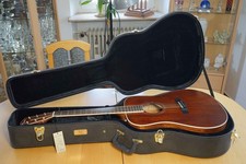 westerngitarre fender Paramount PM1-all Mahagoni, incl.  Koffer, kaum gespielt