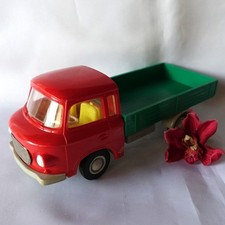 DDR Spielzeug Barkas - B1000 Pritsche Rot Grün / ev 706(9)