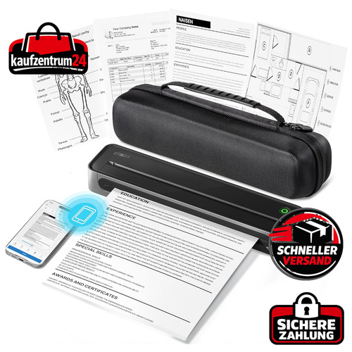 Thermodrucker mobil tragbar - a4,