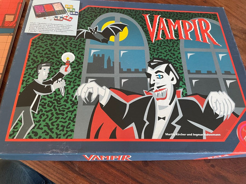 Brettspiel vampir von sala - ,