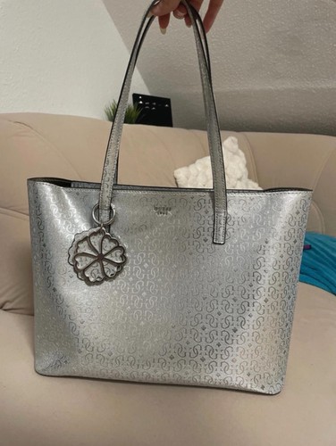 Guess silber handtasche - guess,