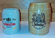 2 alte Bierkrüge - Dortmunder