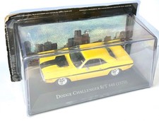 DeAgostini 1:43 American cars  Dodge Challenger R/T 440  1970  gelb   in OVP.