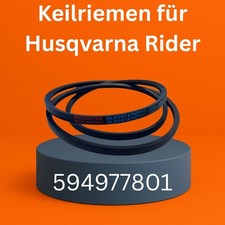 Keilriemen 594977801 passend für Husqvarna Rider von Zwischenwelle zum Mähwerk 