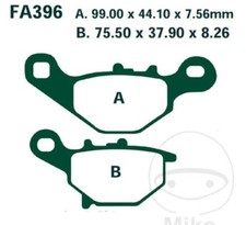 EBC Bremsbeläge SFA396 für