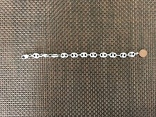 925 Silber Bohnenarmband