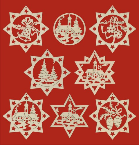 Holzanhänger weihnachten - holzanhänger,