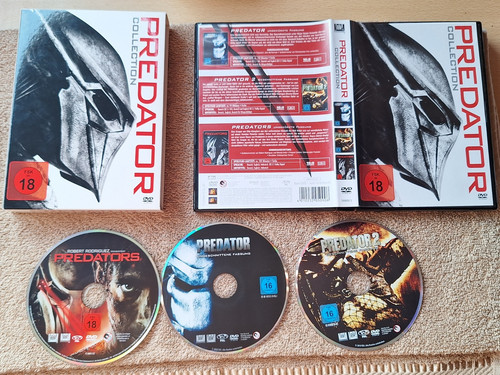 Dvd predator collection 3 - predator,