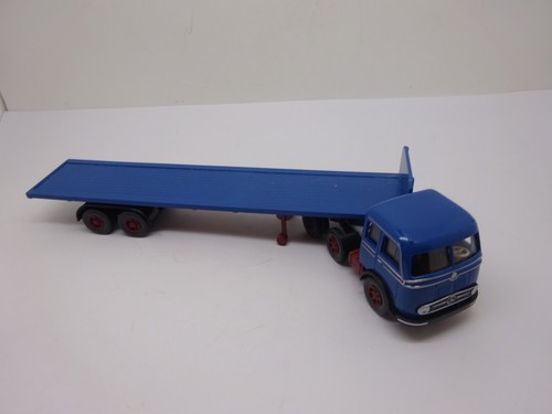 Wiking tieflade sattelzug - wiking:, tieflade-sattelzug